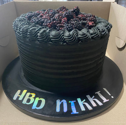 Midnight Beauty Cake